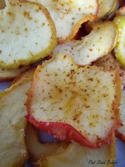 Skip the fried potato chips. Make some Homemade Apple Chips with the kids for a tasty treat that is packed full of natural sugar and fiber.