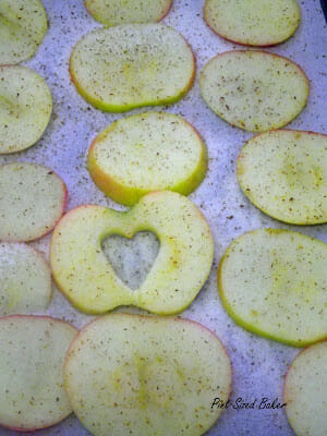 Skip the fried potato chips. Make some Homemade Apple Chips with the kids for a tasty treat that is packed full of natural sugar and fiber.