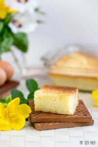 Butter Mochi Recipe. Only the best snack to bring after a soccer game or swim meet.