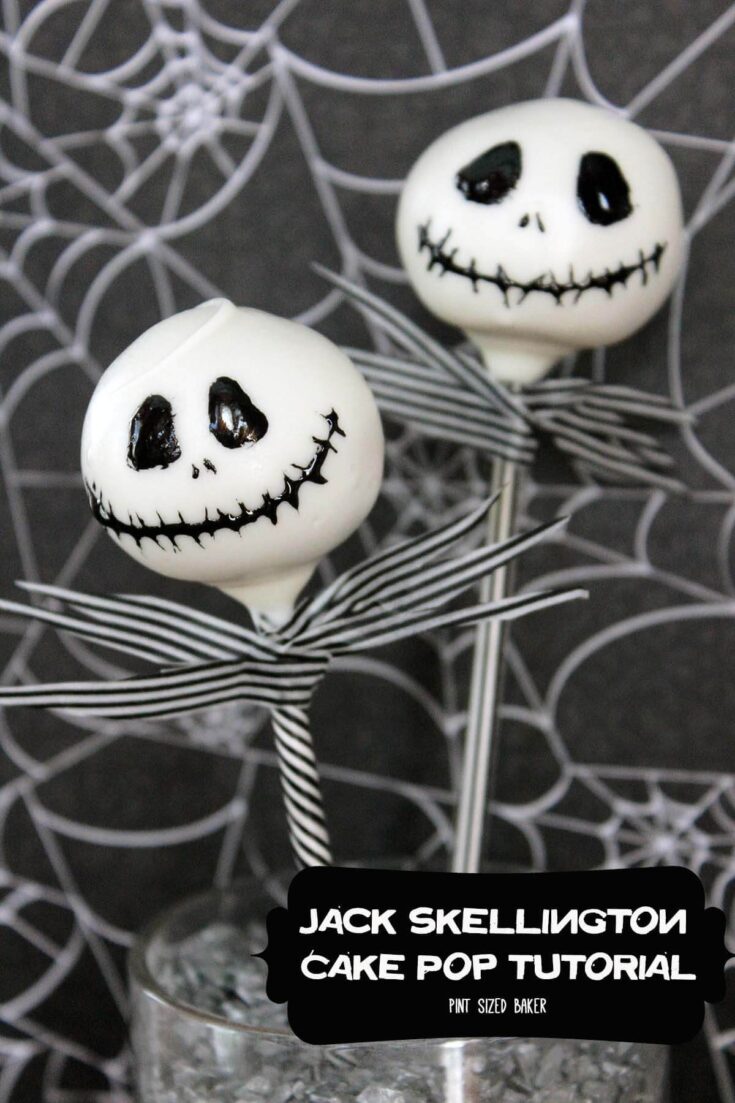 Jack Skellington Cake Pop Tutorial • Pint Sized Baker