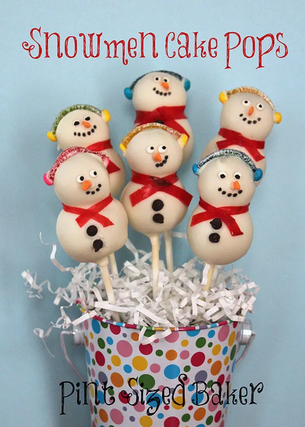 Holiday Snowman Cake Recipe 