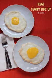 The kids are going to love these dessert "eggs" for April Fools Day or any other day.