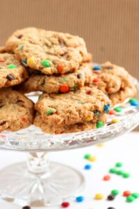 m-m oatmeal cookies recipe