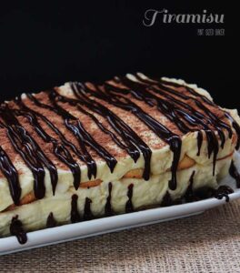 All homemade Tiramisu is just amazing!! From the homemade ladyfingers and Mascarpone cheese - it's just so delicious!