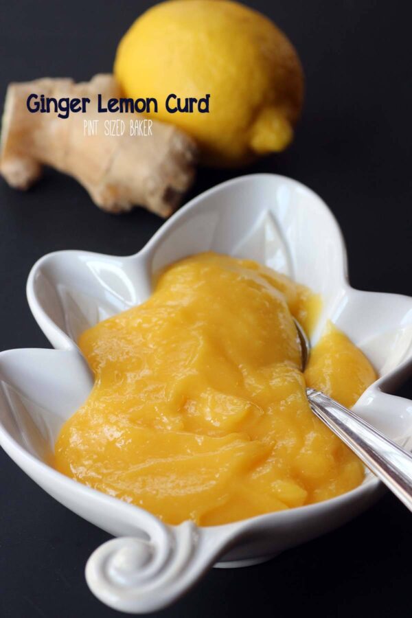 Linked image to my Ginger Lemon Curd curd. It's great in cakes, on toast and over ice cream.