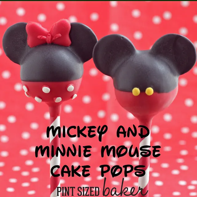 Learn how to make Mickey and Minnie Cake Pops. Tutorial with photos plus all the details of our trip to Disney World and Epcot.