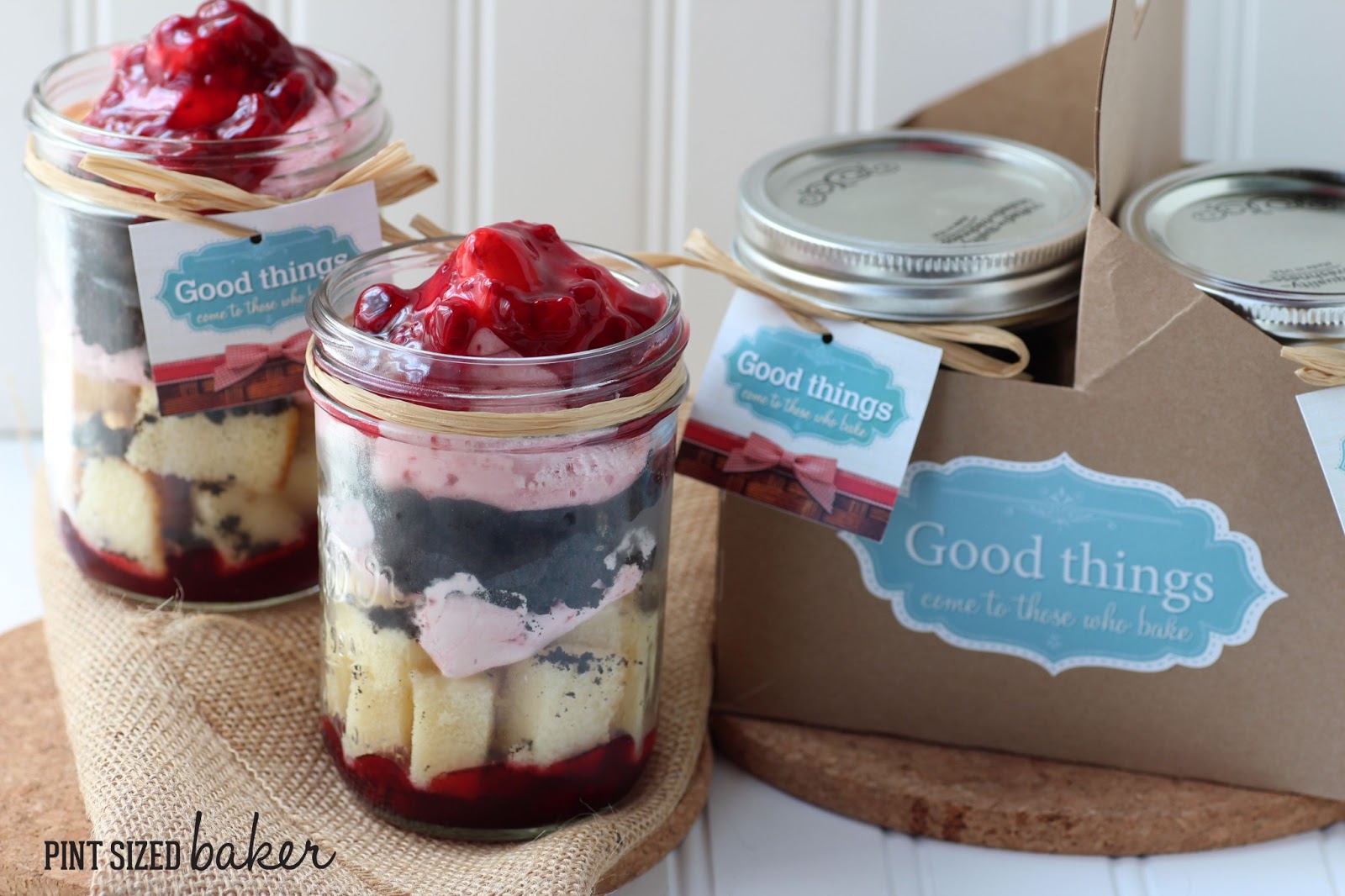 Raspberry No-Bake Trifle for busy Moms