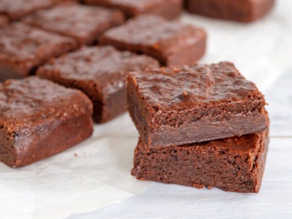 Brownies in an 8×8 Pan