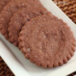 Homemade Chocolate Shortbread cookies. Easy and delicious!
