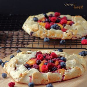 Delicious Wineberry Galette is easier than pie to make!
