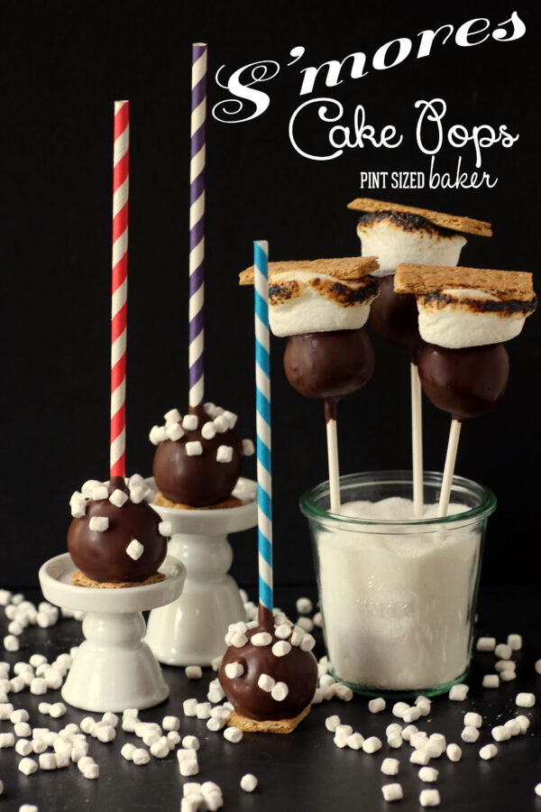 An image that links to a recipe for S'mores Cake Pops