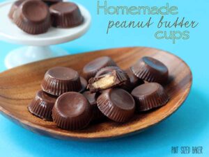 It's easy to make your own homemade peanut butter cups with quality chocolate and peanut butter.