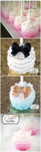 Learn how to make these stunning Ruffled Cake Pops. Step by step instruction on how to create the ruffle.s
