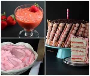 Three recipes to a great birthday cake.