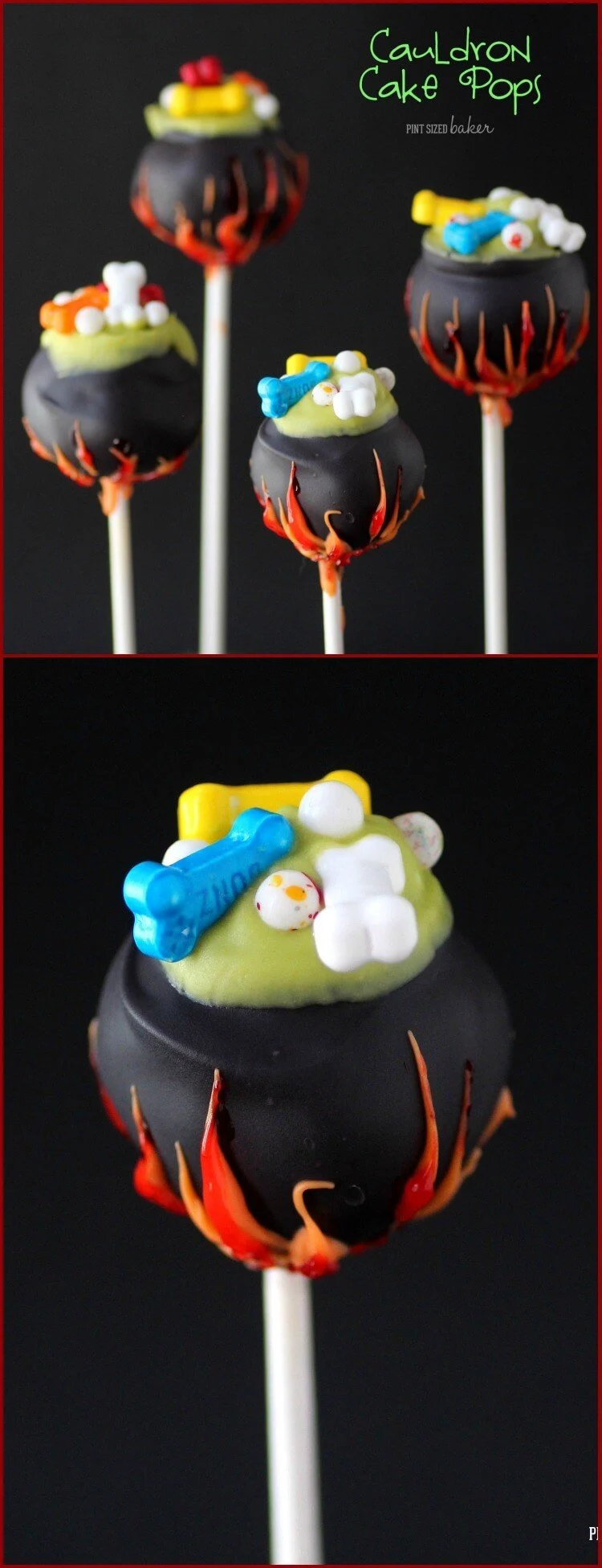 Learn how to make these awesome Cauldron Cake Pops for you Halloween Party. They're easier than you think to make.