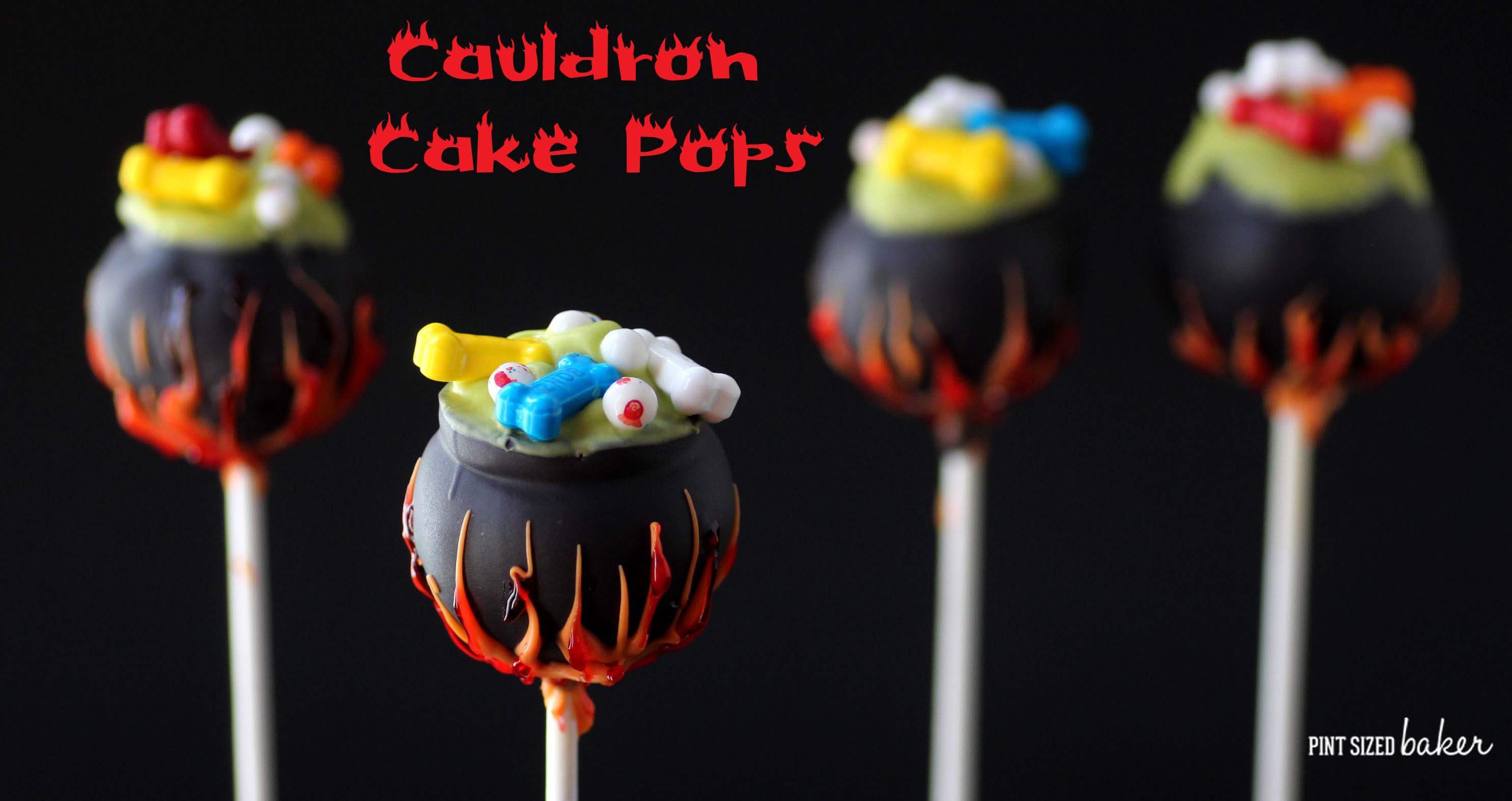 How to Make Cauldron Cake Pops