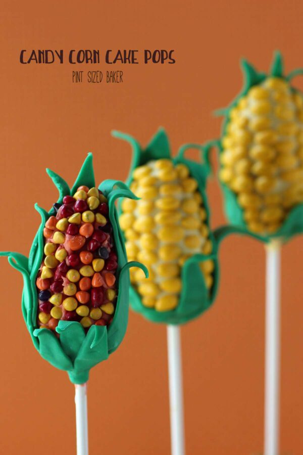 Make some fun cake pop candy corn for your fall dessert table. They are fun and easy to make!