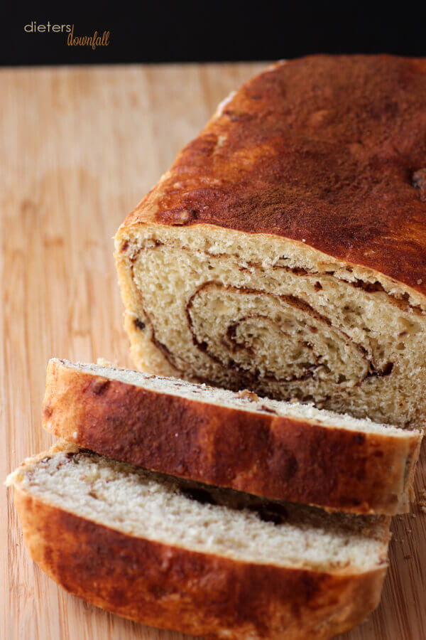 Warm, toasted Cinnamon Bread served with real butter. The best breakfast or snack or lunch! 