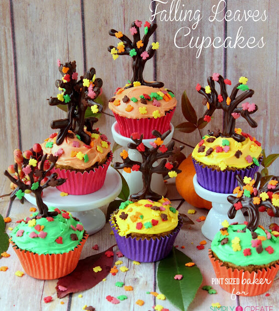 1 sc Fall Tree Cupcakes (40)