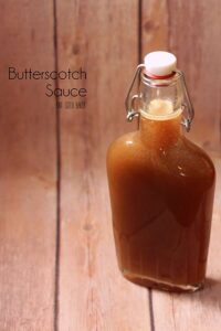 Nothing beats homemade butterscotch sauce. Sweet, and the perfect alternative to caramel.
