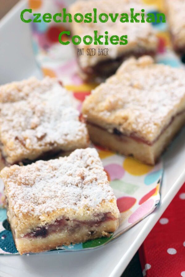 Czechoslovakian Cookies like my grandma used to make.