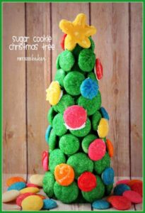 Learn how easy it is to make this beautiful Sugar Cookie Tree with your kids. It's a great accessory to a gingerbread house!
