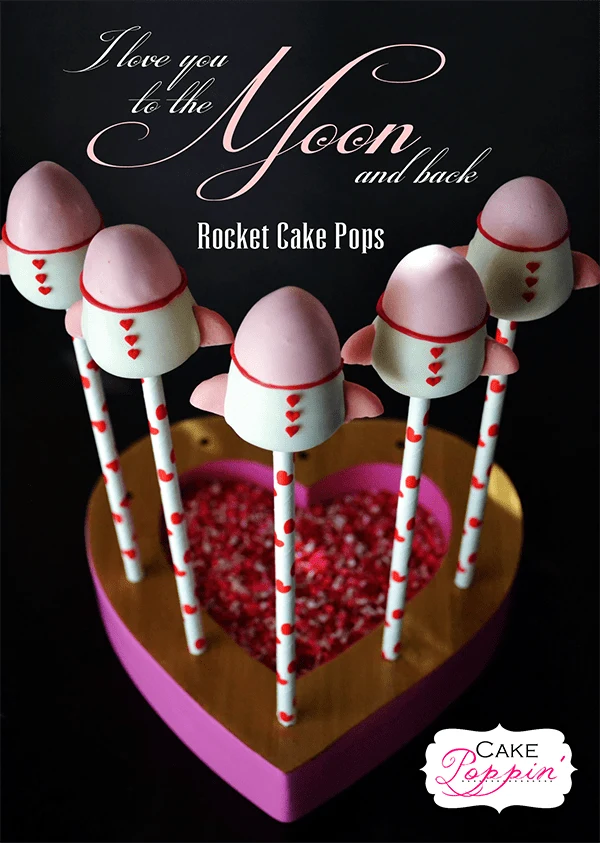Whoosh! This Rocket Ship Cake Pop Tutorial from Cake Poppin' are so cute! They are the perfect way to tell someone that you love them to the moon and back!