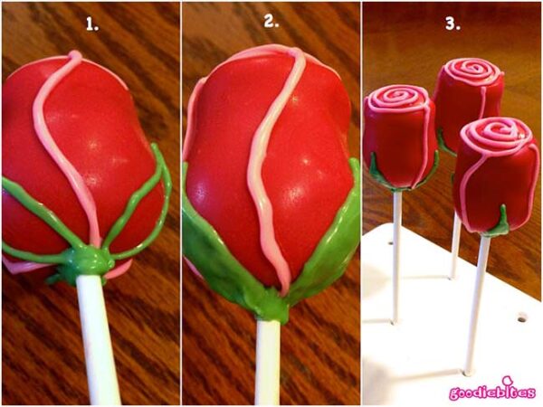 drawing leaves roses