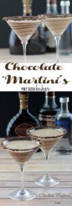 Amazing Chocolate Martini's are perfect for Girls Night In! Make a batch and enjoy with your girlfriends!