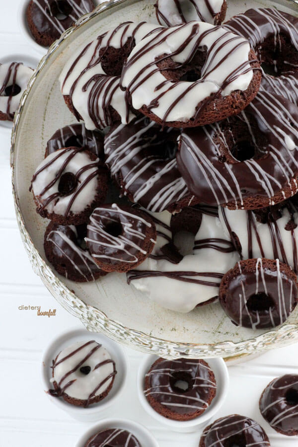 Did someone order Glazed Chocolate Donuts?? Oh, that was me... from #dietersdownfall.com