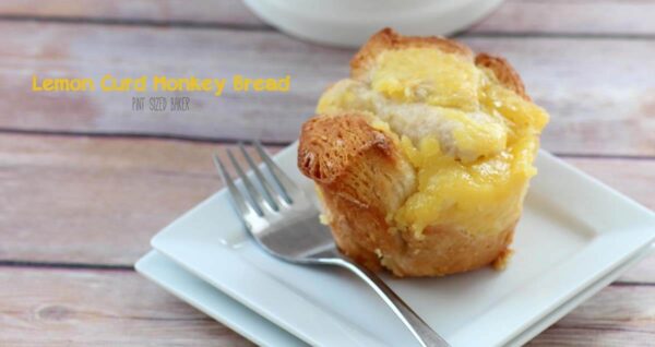 Lemon Curd Monkey Bread Muffin Image