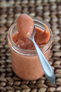 Thick and Creamy!! This Strawberry Rhubarb Curd is great for filling cakes and cupcakes!