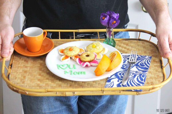 Enjoy Breakfast in bed this Mother's Day when your family delivers some Flower Donuts! 