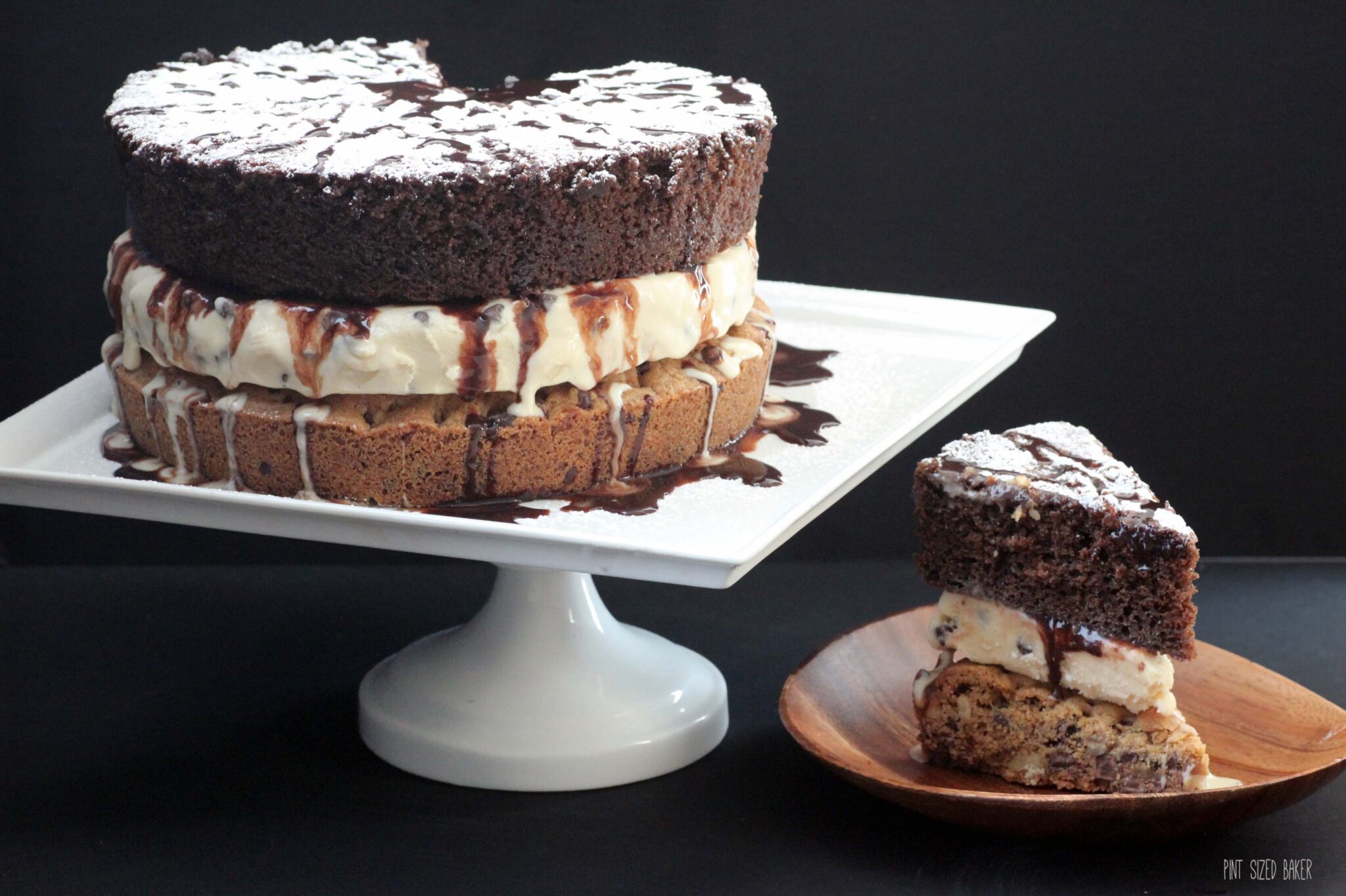 Dessert Turducken three desserts in one! • Pint Sized Baker