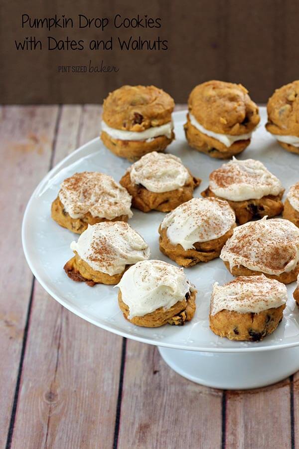 Pumpkin Date Cookies