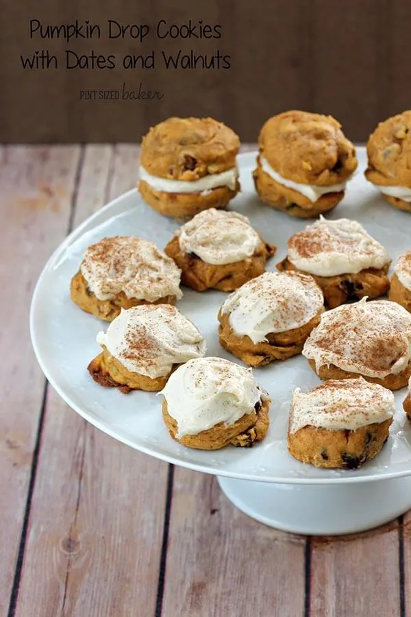 Pumpkin Date Cookies