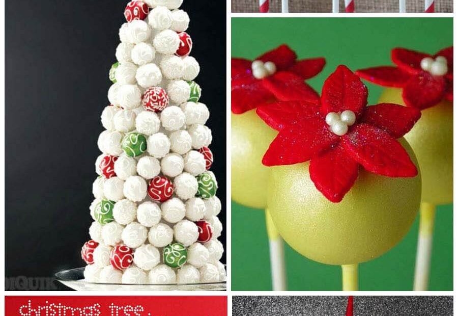 30 Christmas Cake Pops Collage 600