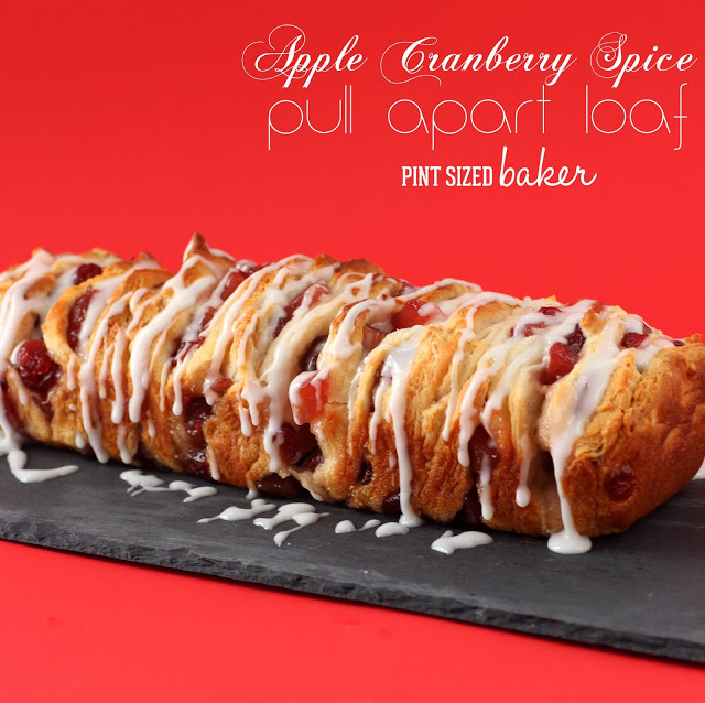 Apple Cranberry Spice Pull Apart Loaf