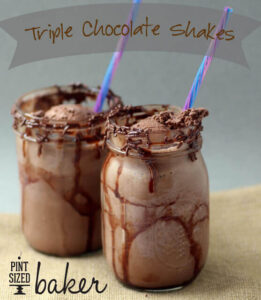 Triple Chocolate Milkshake
