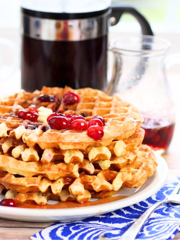 cranberry-syrup-waffles