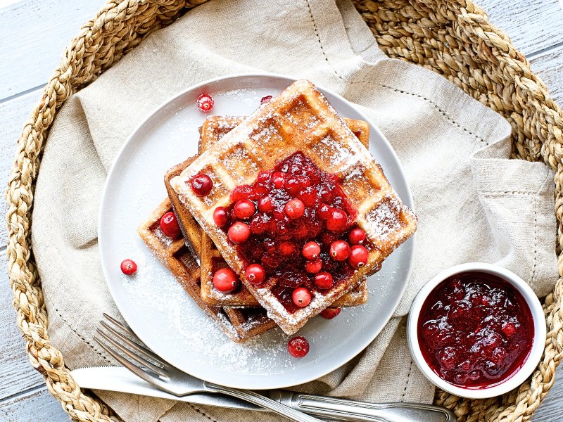 cranberry-waffles-recipe