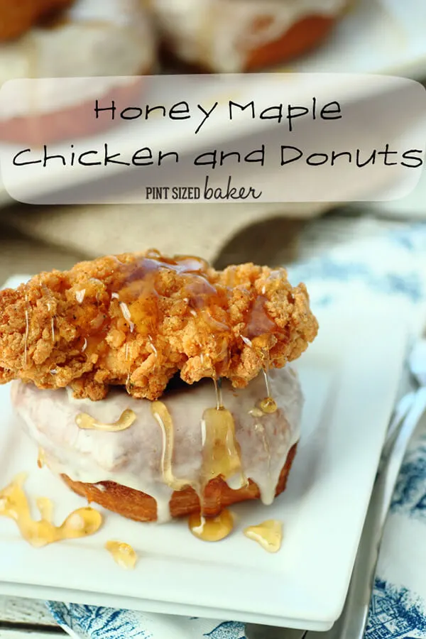 Honey Maple Chicken and Donuts