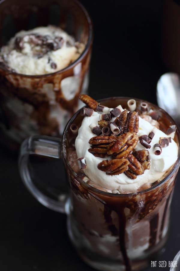 Oh my!! You and your hubby are going to love sipping on this Amaretto Hot Chocolate Floats. Snuggle up and enjoy!