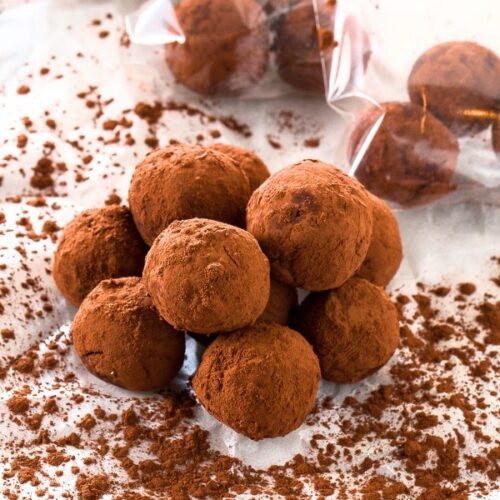 Chocolate Pistachio Whiskey Balls