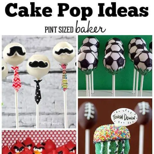 50 boy Cake Pop ideas Collage square