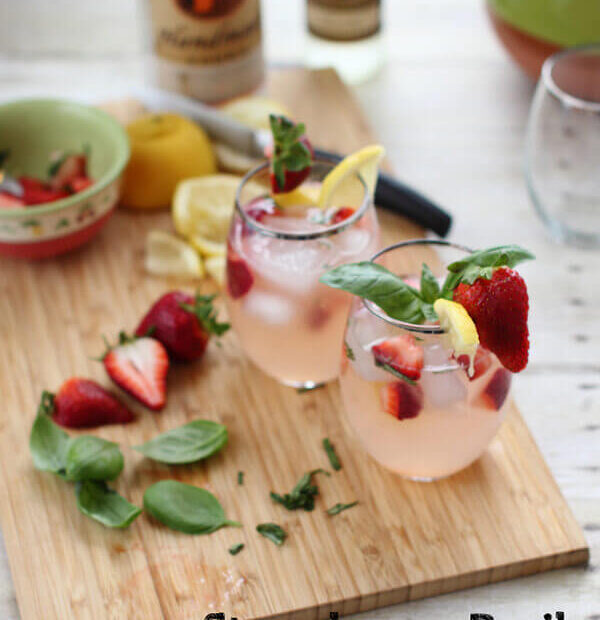 Strawberry Basil Lemonade 11a