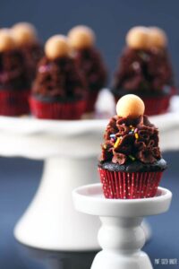 Size isn't everything. These Chocolate Peanut Butter Mini Cupcakes are sure to make every mouth happy, even if they are miniature.