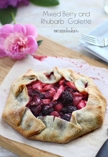 Craving a fresh fruit pie, but don't have the time to make one? Then this Rhubarb and Mixed Berry Galette is just what you've been looking for!