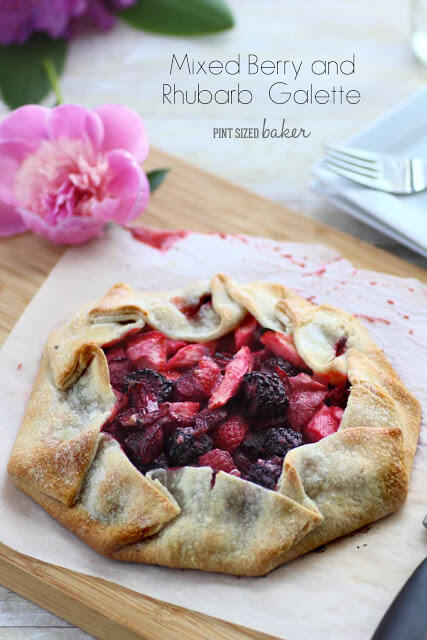 Craving a fresh fruit pie, but don't have the time to make one? Then this Rhubarb and Mixed Berry Galette is just what you've been looking for!