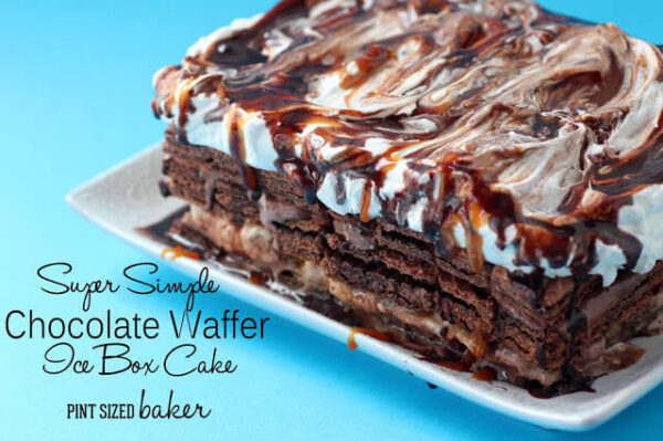 1 PS Chocolate Waffer IC Cake 55